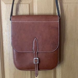 Quality artisan western chic leather shoulder bag